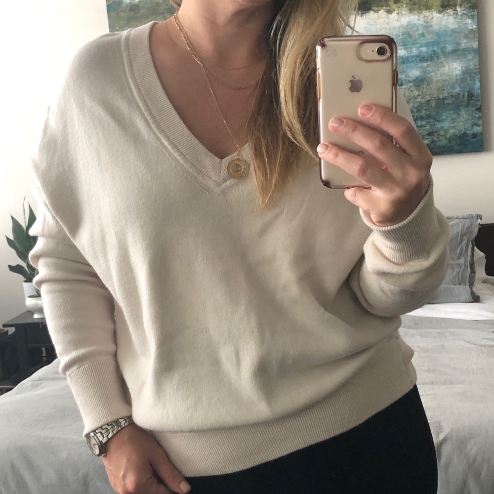 YAYA WOMEN V-neck sweatshirt
